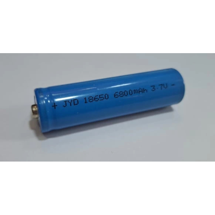 Jyd 6800 Mah 3.7 V 18650 Li-ıon Şarj Edilebilir Pil - Lisinya