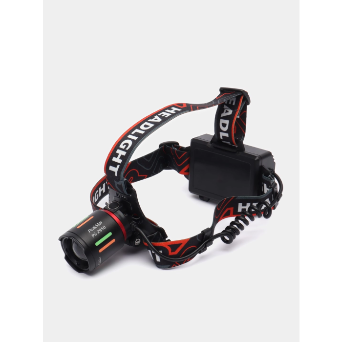 Ps-2910 Şarjlı Profesyonel Zoomlu Kamp Avcı Balıkçı Kafa Lambası Feneri - Lisinya