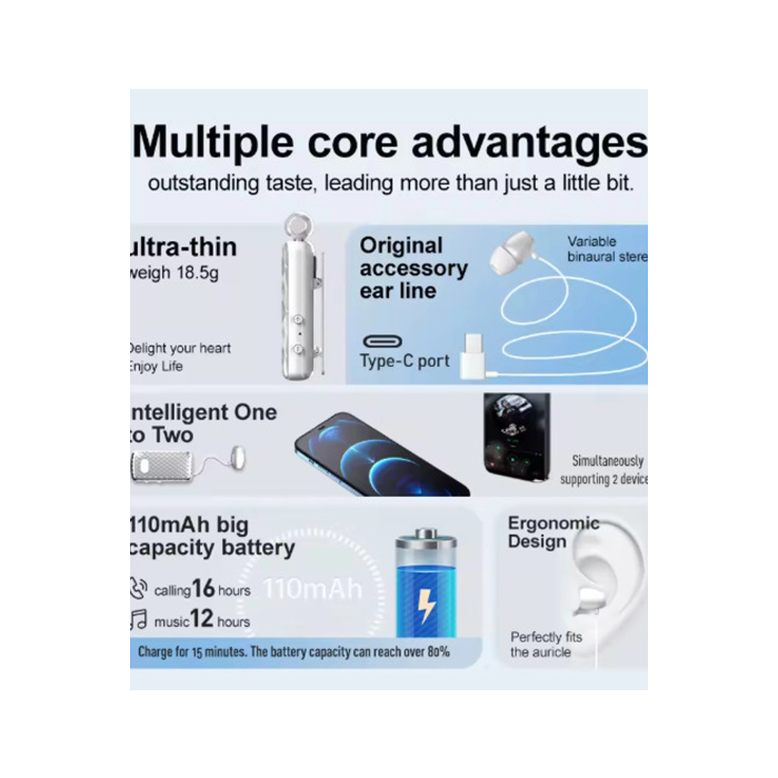 F588 Dijital Göstergeli Makaralı Titreşimli Bluetooth Kulaklık Bt 5.4 - Lisinya