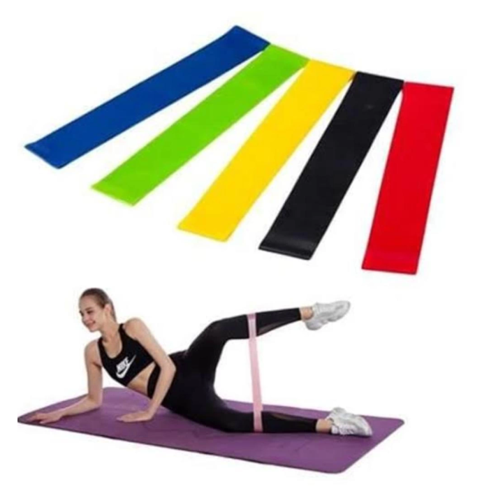 Aerobik Bant 5 Li Pilates Yoga Bandı * - Lisinya