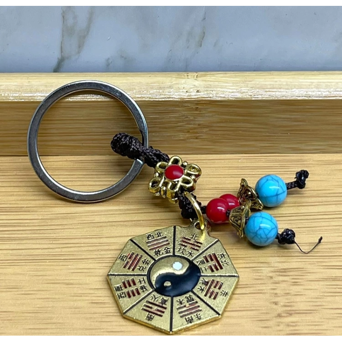 Metal Yin Yang Anahtarlık Alk4454 - Lisinya