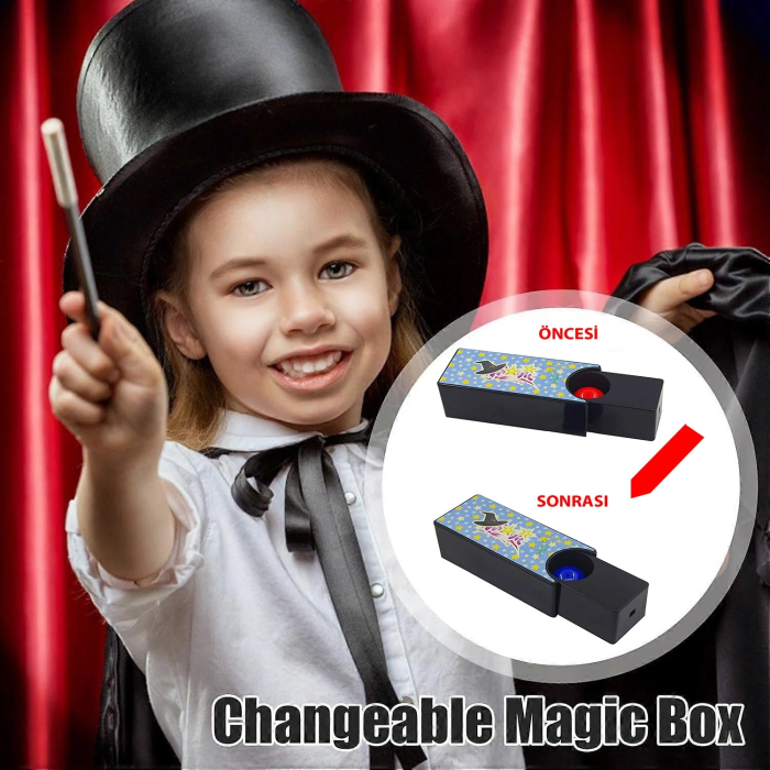 Renk Değiştiren Sihirli Top Oyunu – Sihirbazlık Gösteri Kutusu - Lisinya