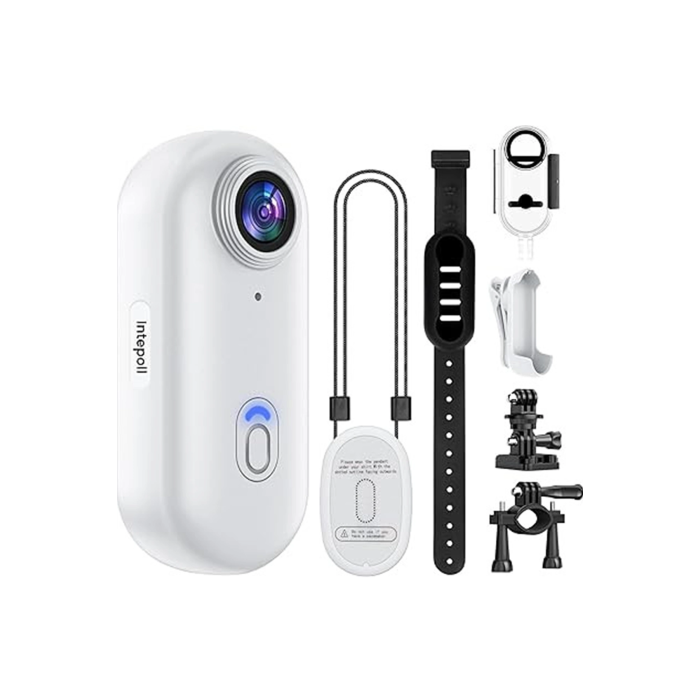 Mini Wıfı Aksiyon Kamerası 1080p Taşınabilir Vücut Kamerası Giyilebilir Video Kaydedici Ipx7 Su Geçirmez - Lisinya