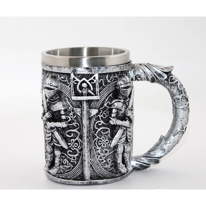 Paslanmaz Çelik Şovalye Kupa Bardak Alk2589 - Lisinya