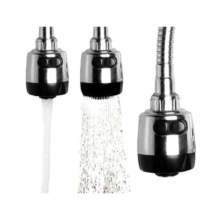 Oynar Başlıklı 2 Fonksiyonlu Spiral Musluk Başlığı - Lisinya