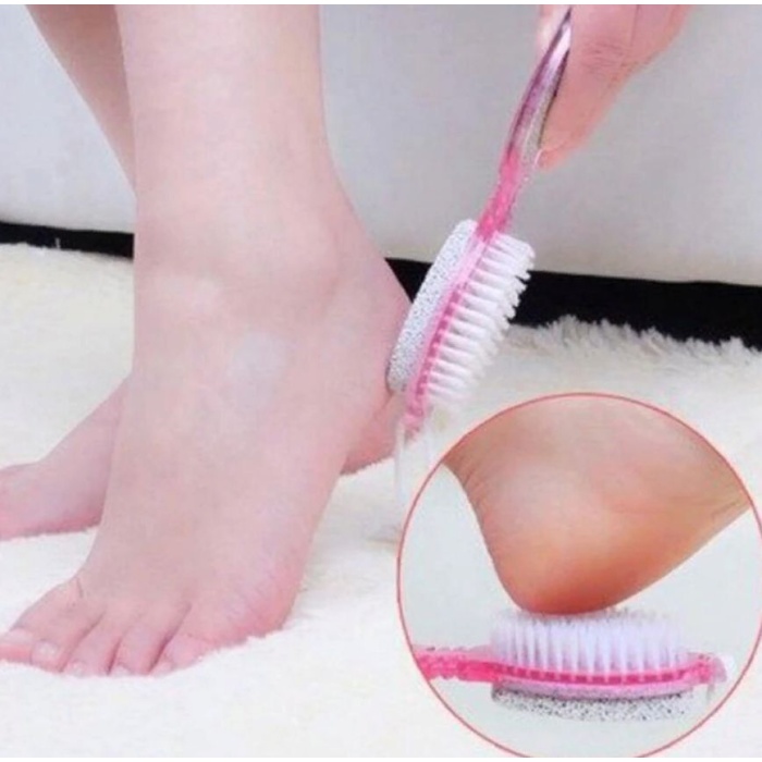 Törpülü Fırçalı Topuk Taşı - 4in1 - Lisinya