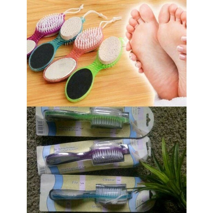 Törpülü Fırçalı Topuk Taşı - 4in1 - Lisinya