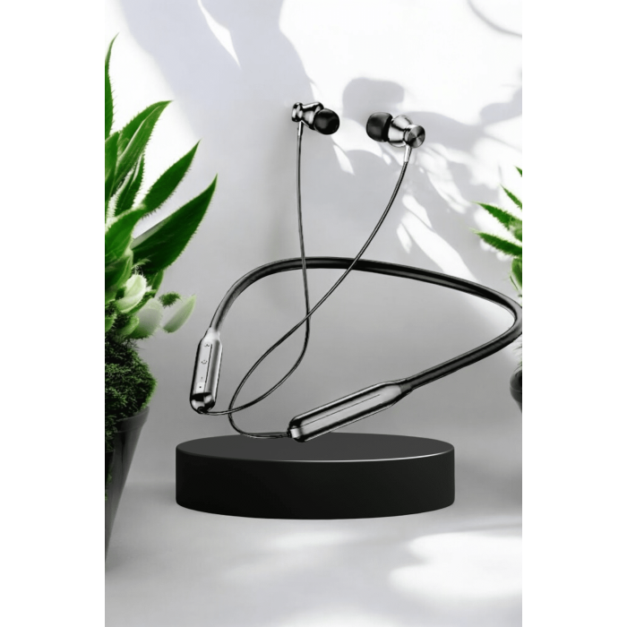 Boyun Bantlı Kablolu Kulaklık ANC Özelliği Uzun Şarj Süreli Sporcu Kulaklığı 100 saat - Lisinya