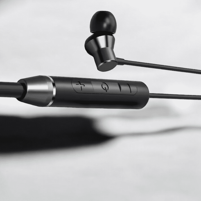 Boyun Bantlı Kablolu Kulaklık ANC Özelliği Uzun Şarj Süreli Sporcu Kulaklığı 100 saat - Lisinya