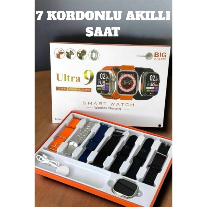 Akıllı Saat Bluetooth Bağlantılı 2.09 İnç HD Ekran ve Çok Yönlü Sağlık Takibi - Lisinya