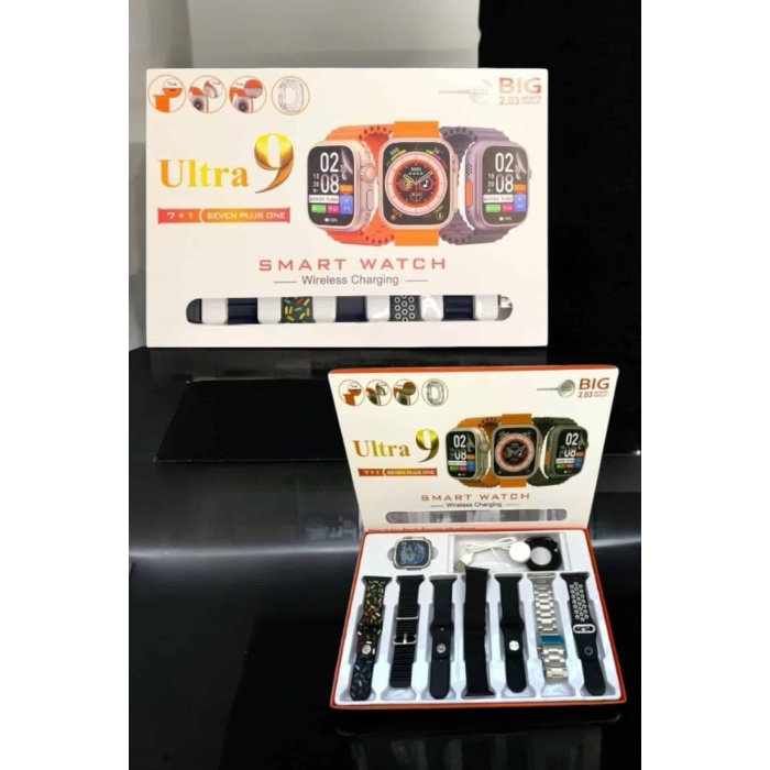 Akıllı Saat Bluetooth Bağlantılı 2.09 İnç HD Ekran ve Çok Yönlü Sağlık Takibi - Lisinya