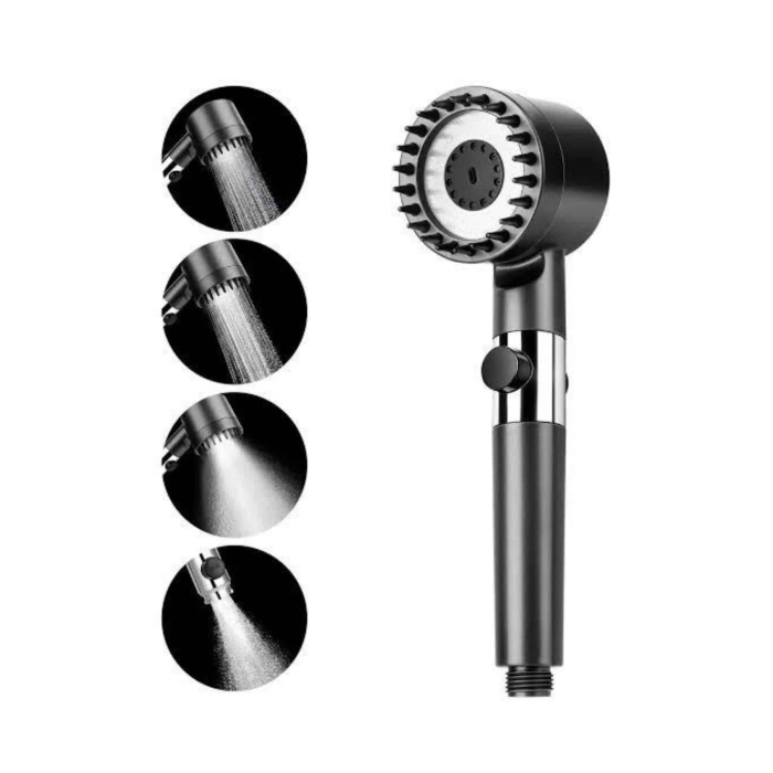 Masaj Etkili Duş Başlığı Yeni Nesil Çok Fonksiyonlu Ayarlanabilir Filtreli - Lisinya
