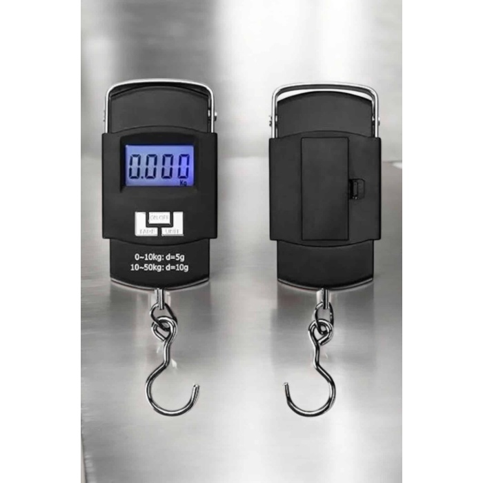 Ağırlık Ölçer 50 Kg El Terazisi El Kantarı Pilli Led Ekran - Lisinya