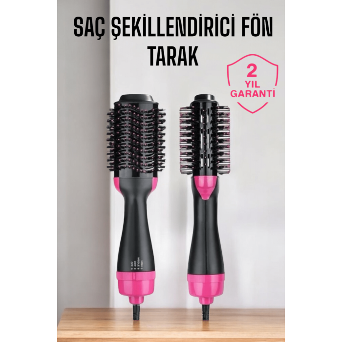 Fön Tarak Elektriklenmeyi Önleyen ve Parlaklık Veren Saç Şekillendirici - Lisinya