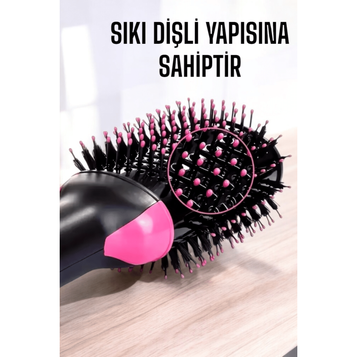 Fön Tarak Elektriklenmeyi Önleyen ve Parlaklık Veren Saç Şekillendirici - Lisinya