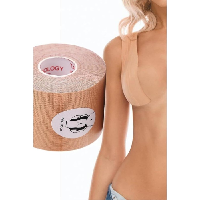 Toparlayıcı ve Şekillendirici Göğüs Bandı Tere ve Suya Dayanıklı Hassas Ciltlere Uygun - Lisinya