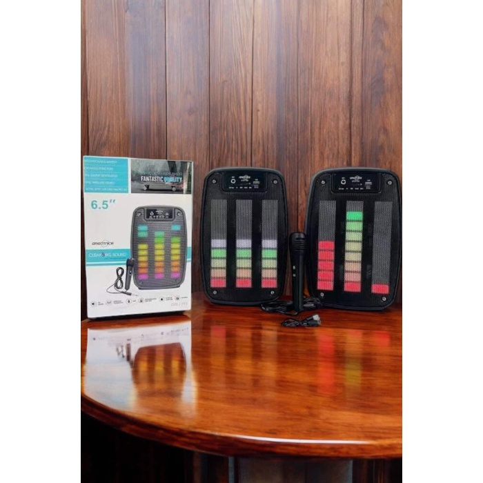 Bluetooth  Hoparlör Mikrofonlu Speaker Taşınabilir Şarjlı - Lisinya