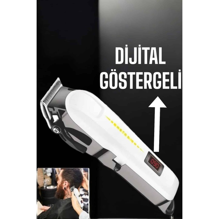 Tıraş Makinesi Uzun Ömürlü Batarya, Keskin Bıçaklar ve Profesyonel - Lisinya