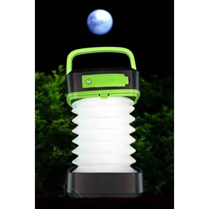 Led Lamba Kamp Lambası Hafif Taşınabilir Şarj Süreli Akordeon El Fenerli - Lisinya