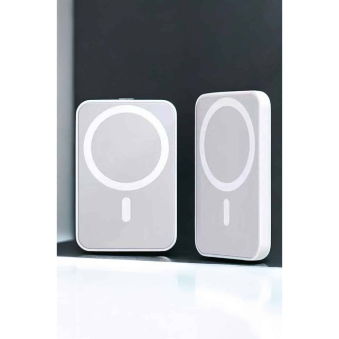 Magsafe Kablosuz Batarya Yüksek Performanslı Manyetik Tasarım Hızlı Şarj - Lisinya