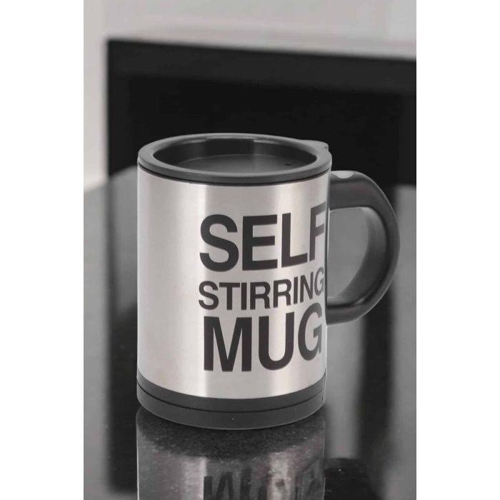 Yazılı Mug Kupa Karıştırıcı Özelliği Ve Paslanmaz Çelik - Lisinya