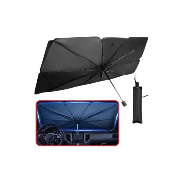 Güneş Önleyici Katlanabilir Oto Araba Güneşlik Şemsiye Tip Ön Cam - Lisinya