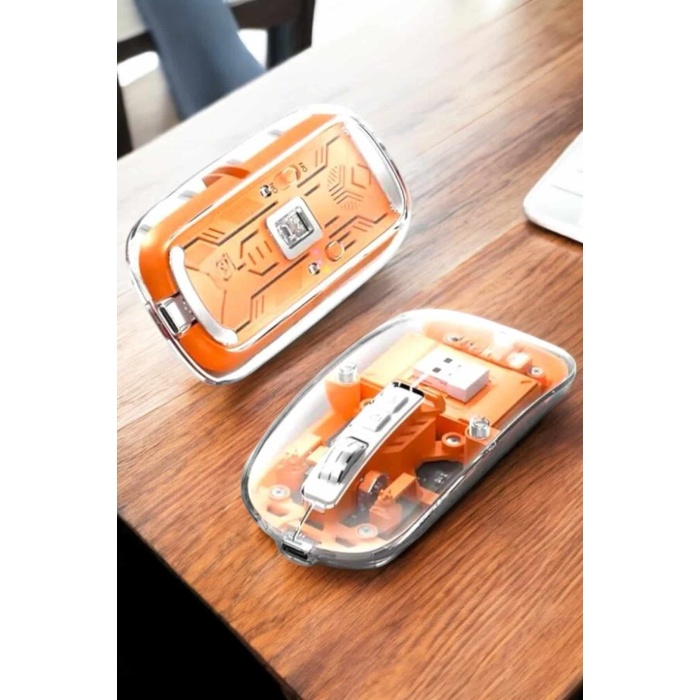 Sessiz Kablosuz USB Girişli Mouse Fare Yüksek Performanslı - Lisinya