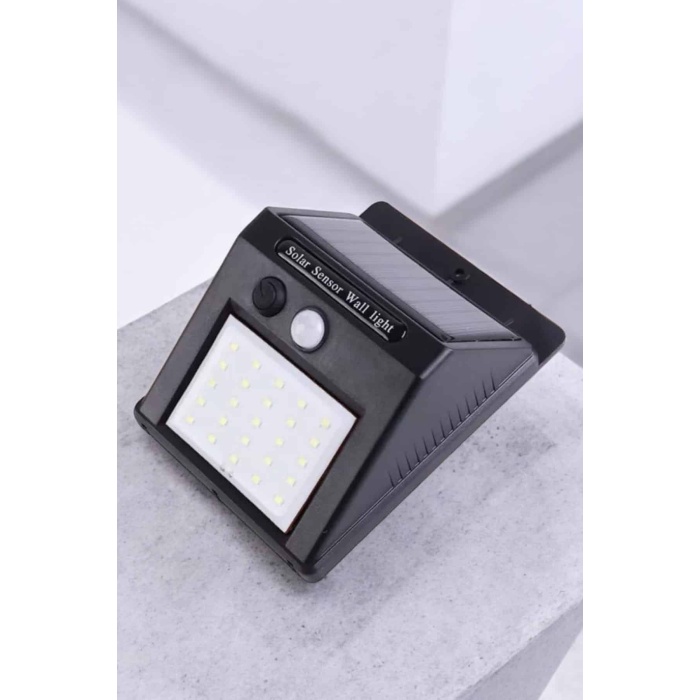 Güneş Enerjili Bahçe Lambası Solar Gece Aydınlatma Sensörlü Lamba - Lisinya