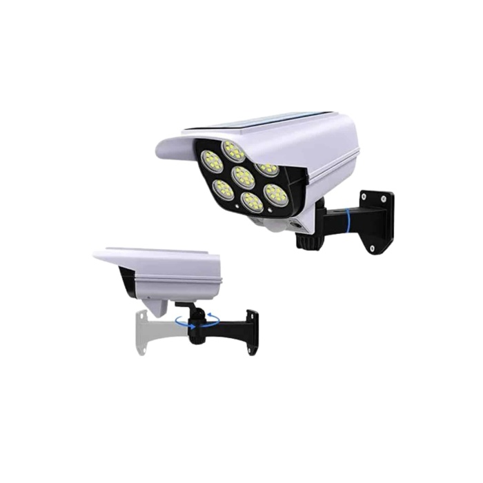 Kamera Görünümlü Led Lamba Dönebilen Bahçe Aydınlatması Duvar Lambası - Lisinya