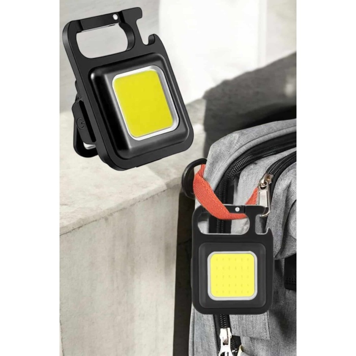 Kamp Işığı Çok Fonksiyonlu Taşınabilir Anahtarlık Kapak Açma Manyetik Özelliği - Lisinya