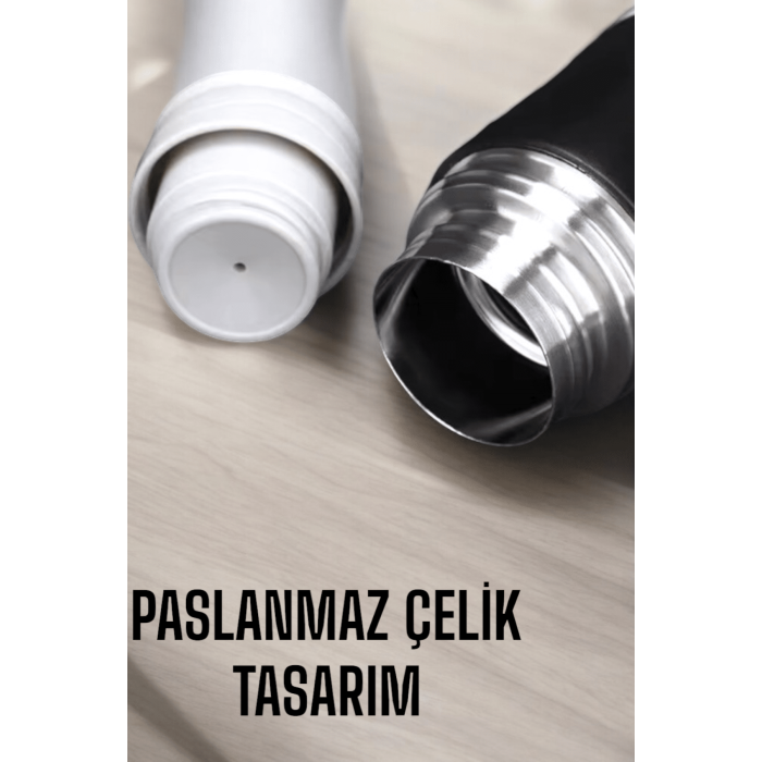 Şık ve Dayanıklı 3 Bardaklı Termos Seti Uzun Süre Isı Koruma Özellikli - Lisinya