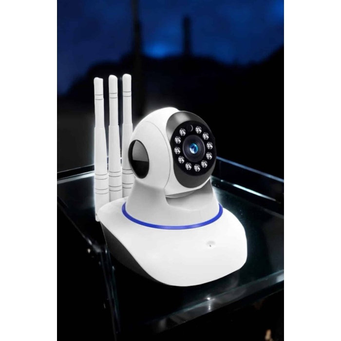 Wifi Kamera Ev Kamerası Gece Görüşlü Kablosuz Bebek Izleme Kamerası - Lisinya