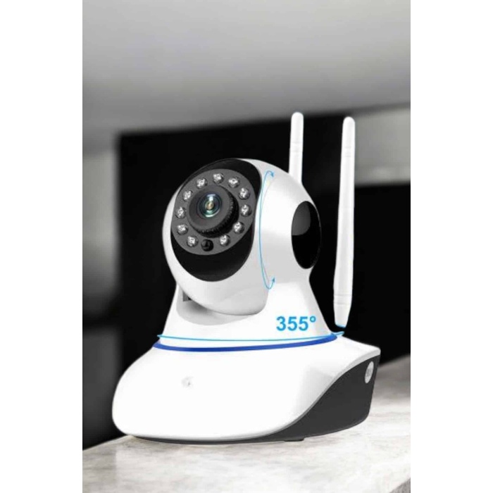 Ev Kamerası Wifi Kamerası Video Kayıt Çift Yönlü Hareket Sensörü Bebek - Lisinya