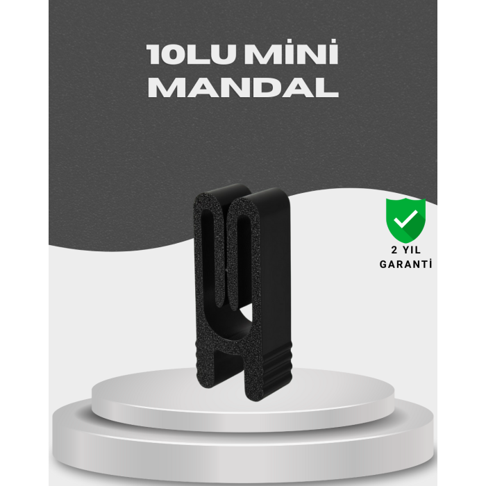 Plastik Poşet Kilidi Mutfak İçin Çok Amaçlı 10 Adet - Lisinya