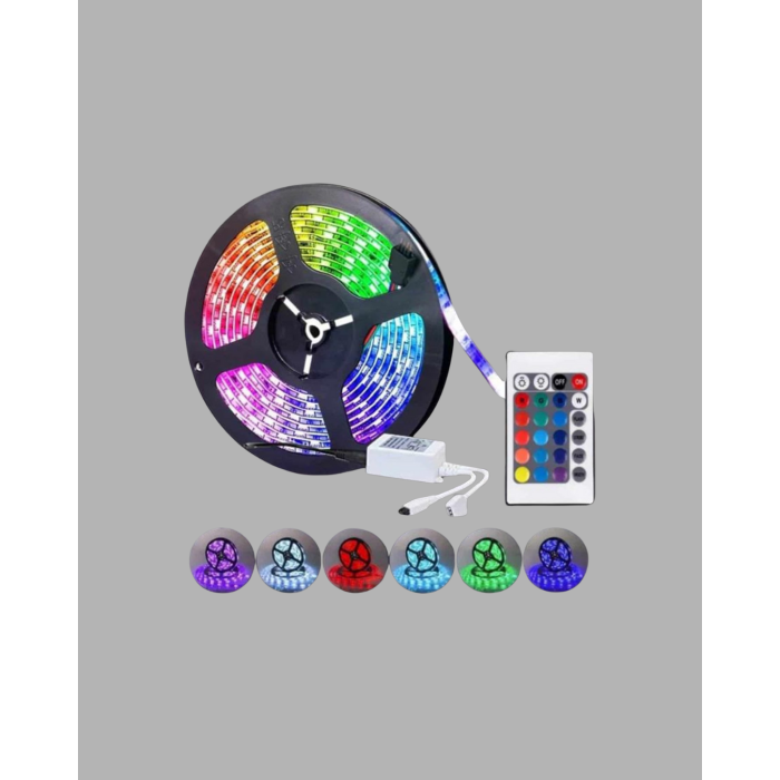 RGB Smart Şerit LED – TV Arkası ve Dekoratif Alanlar İçin Işık Şeridi - Lisinya