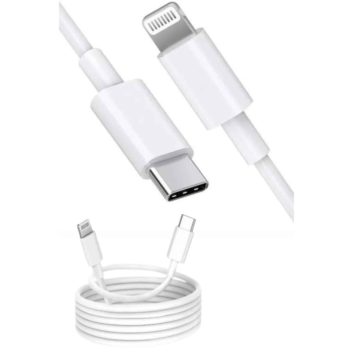 İOS Uyumlu 8 X Xs Xr 11 12 13 14/Pro Max Mini Plus Şarj Kablosu - Lisinya