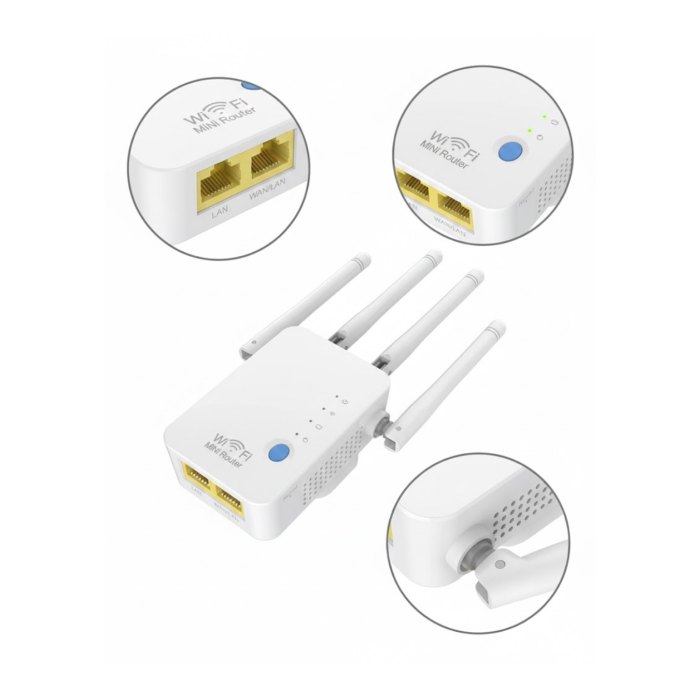WiFi Güçlendirici 2.4G 5G Kablosuz Tekrarlayıcı - Lisinya