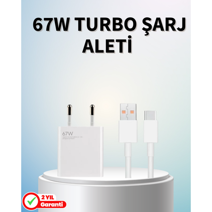 67 Watt Güçlü Şarj Aleti Samsung S23 Ultra S24 Uyumlu - Lisinya
