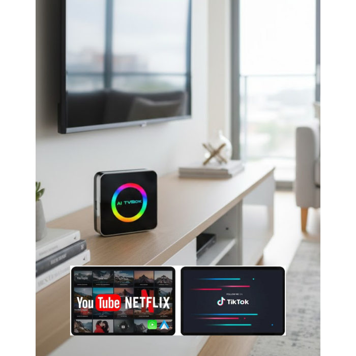 Android Auto CarPlay Kablosuz Bağlantı Sağlayan Araç Adaptörü - Lisinya