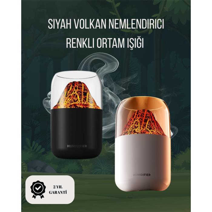 Alev Efektli Ultrasonik Difüzör - Lisinya