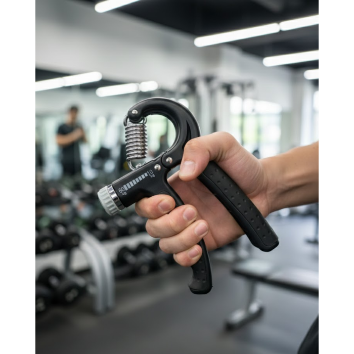 Ayarlanabilir El Yayı Sayaçlı Paslanmaz Çelik 5–60 Kg Direnç - Lisinya