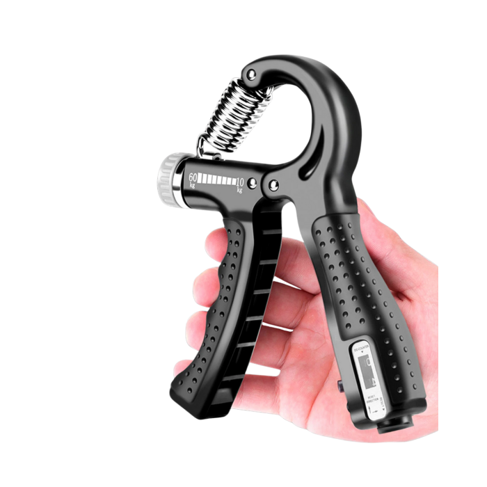 Ayarlanabilir El Yayı Sayaçlı Paslanmaz Çelik 5–60 Kg Direnç - Lisinya