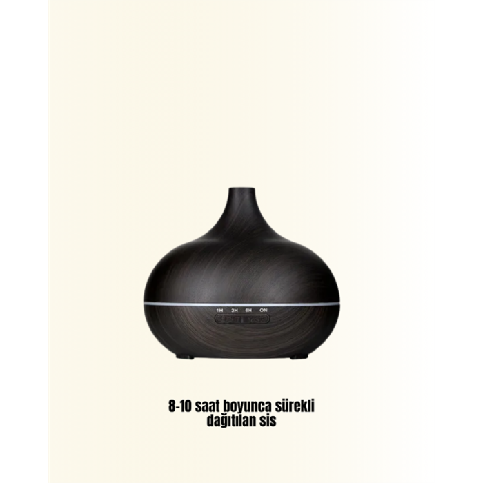 Zamanlayıcılı ve Otomatik Kapanmalı Aromaterapi Nemlendirici Difüzör - Lisinya