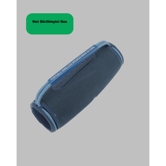 Net Stereo Ses Sunan IPX5 Su Geçirmez Bluetooth Hoparlör - Lisinya