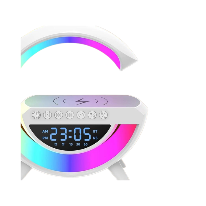 RGB Tasarımlı Bluetooth Hoparlör USB FM AUX Girişli - Lisinya