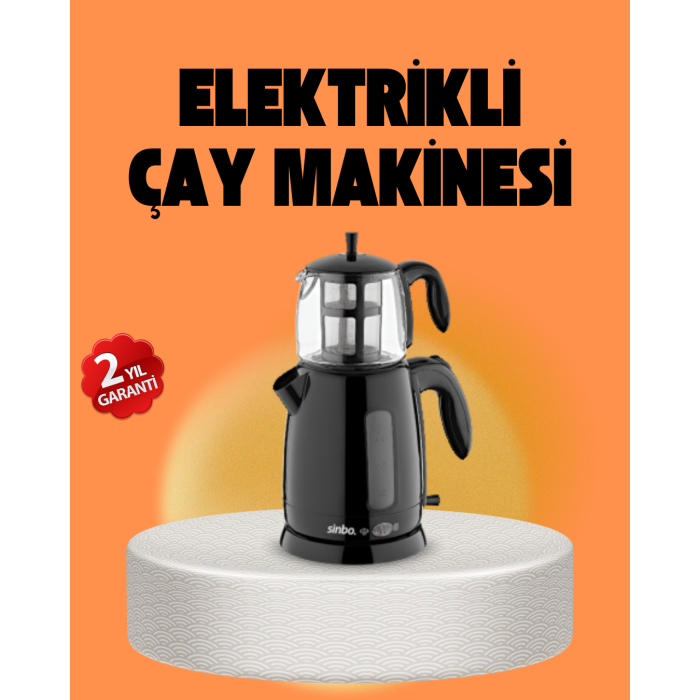 Sinbo STM 5840 Elektrikli Çay Makinesi 1800 Watt 1,7 Litre - Lisinya