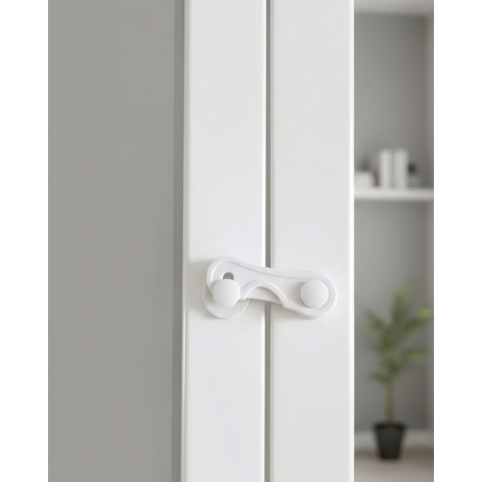 4 Adet Çok Amaçlı Dolap Güvenlik Kilidi Çocuklara Karşı Koruyucu Çözüm - Lisinya