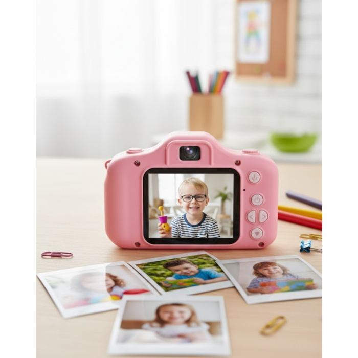 Kompakt Dijital Kamera HD Video ve Fotoğraf Kayıt Özellikli USB Şarjlı Mini Cihaz - Lisinya