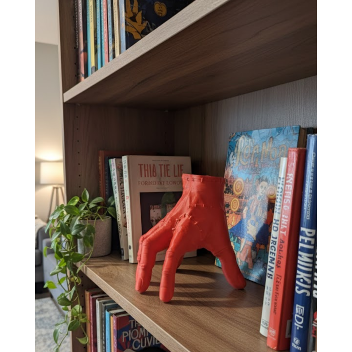 3D Modern Kırmızı El Obje 17x16 cm Ev ve Ofis Dekorasyonu - Lisinya