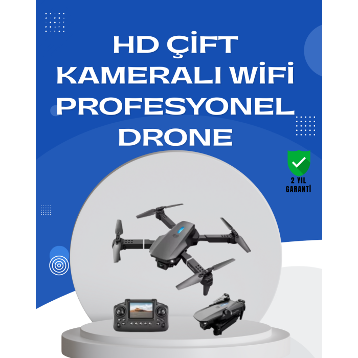 Uzaktan Kumandalı Katlanabilir Drone Yörünge Uçuşu ve Eve Dönüş Özellikli - Lisinya